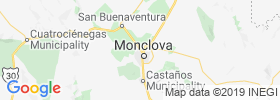 Ciudad Frontera map